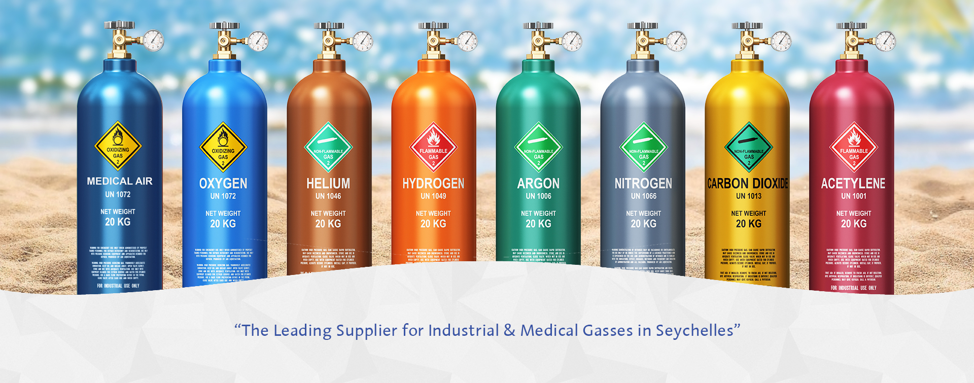 Buy Industrial and Medical Gases in Seychelles